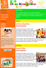 Back To School Newsletter Examples Preschool