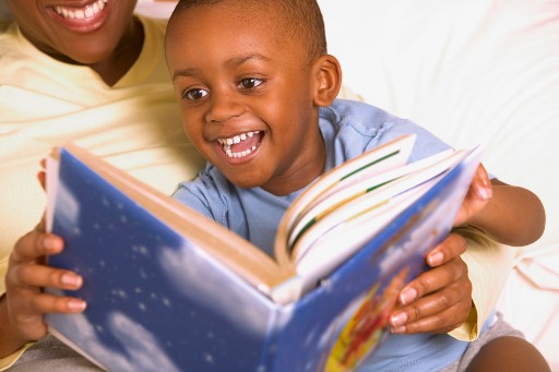 Children Reading In School