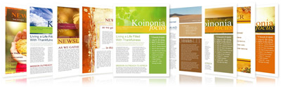 Church Newsletter Layout Ideas