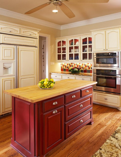 Cream And Red Kitchen Ideas