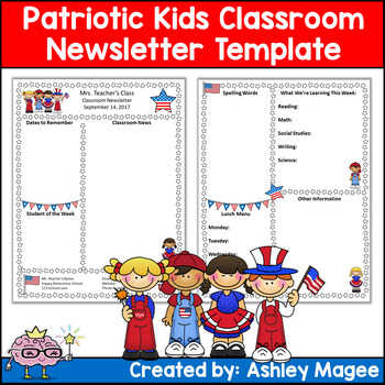 Cute Newsletter Templates For Teachers