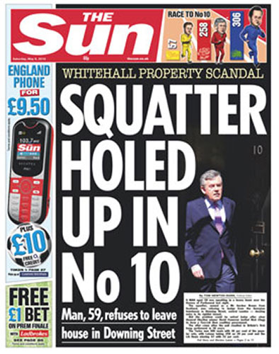 Daily Newspaper Front Pages Uk