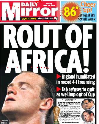 Daily Newspaper Front Pages Uk