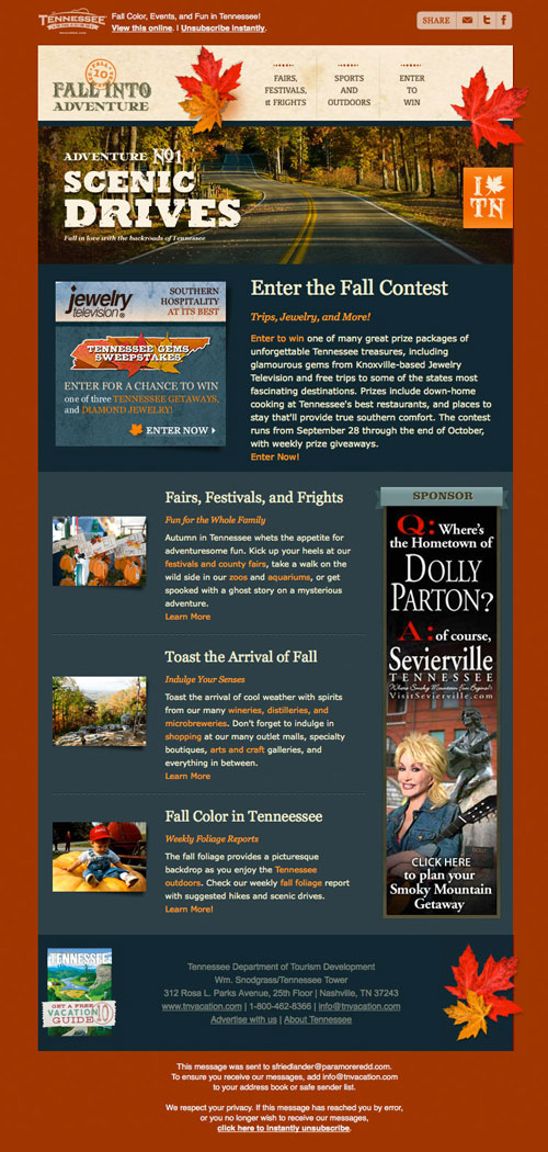 E Newsletter Design Inspiration