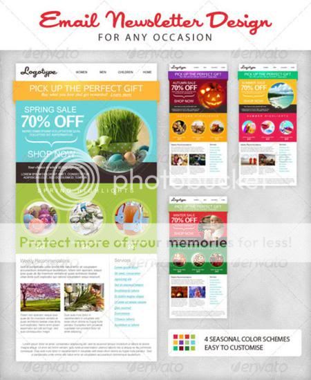 Email Newsletter Layout