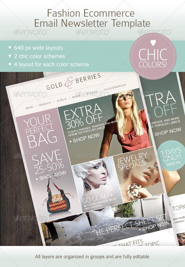 Email Newsletter Templates Indesign