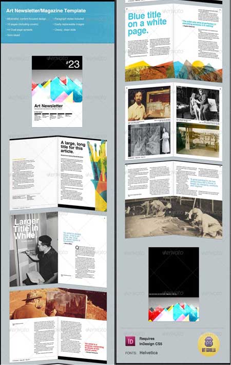 Email Newsletter Templates Indesign