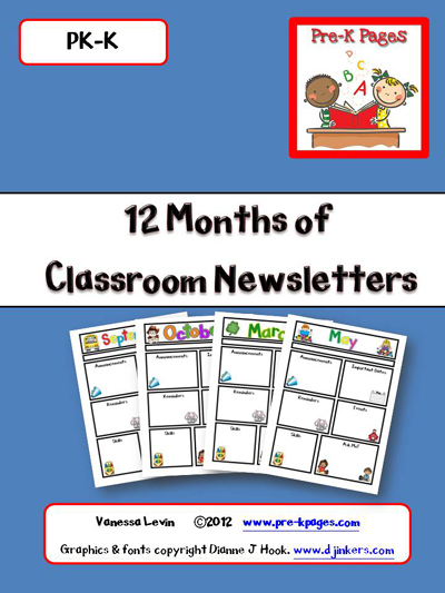 Free Newsletter Templates For Teachers