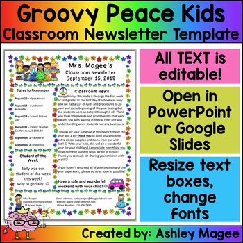 Free Printable Newsletter Templates For Teachers