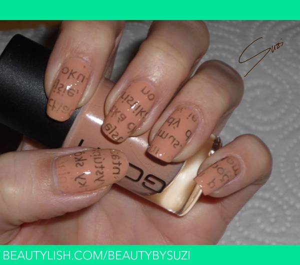 How To Do Newspaper Nails Without Newspaper