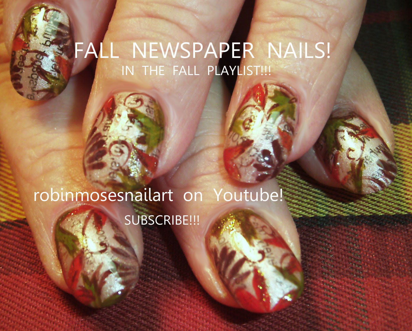 How To Do Newspaper Nails Yahoo