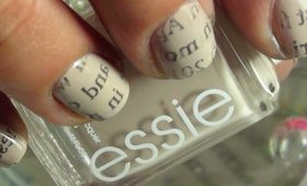 How To Make Newspaper Nails Darker