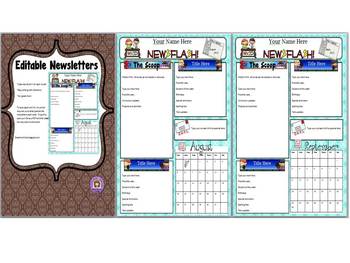 Middle School Newsletter Templates Free