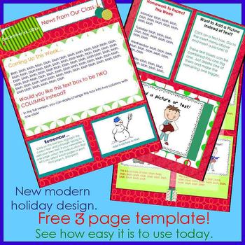 Middle School Newsletter Templates Free