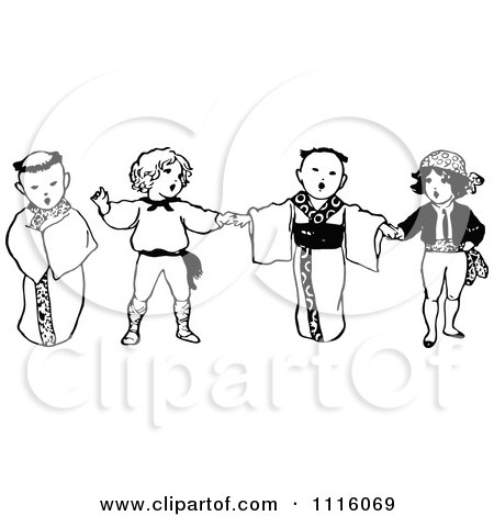 Multicultural Children Clip Art Free