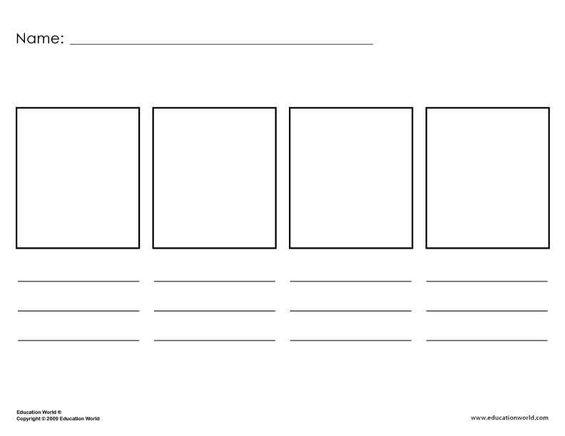 Newspaper Front Page Template Ks2