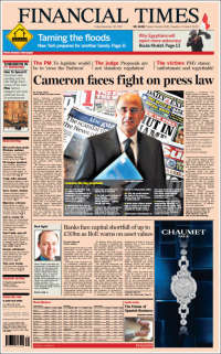 Newspaper Front Pages Uk