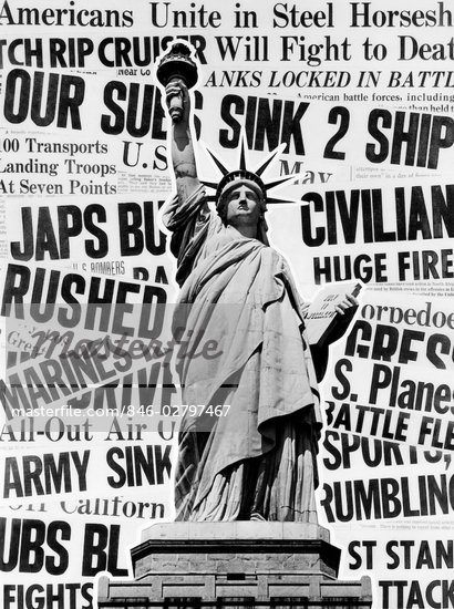 Newspaper Headlines World War 2