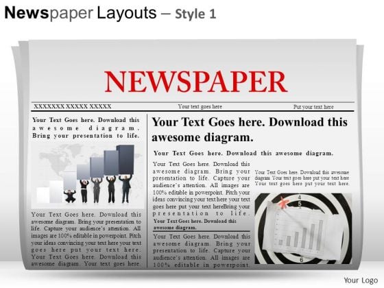 Newspaper Layout Design Ppt