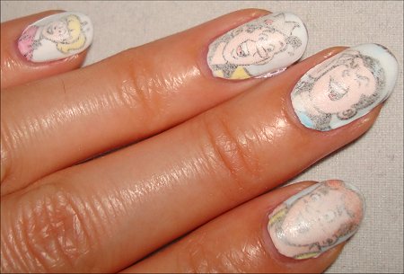 Newspaper Nails Without Alcohol