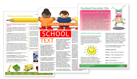 School Newsletter Templates Free Download