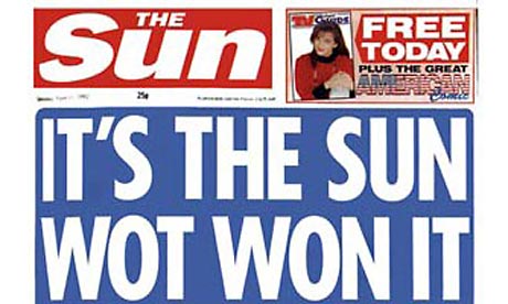 Sun Newspaper Headlines Uk