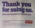 Thank You Newspaper Ads Examples