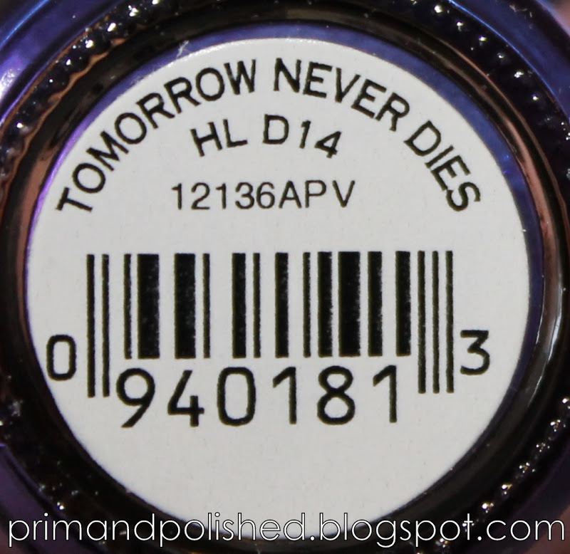 Tomorrow Never Dies Opi Nail Polish