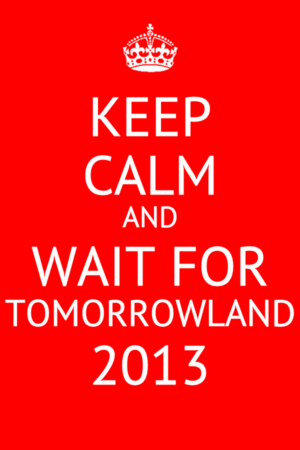 Tomorrowland 2013 Dates